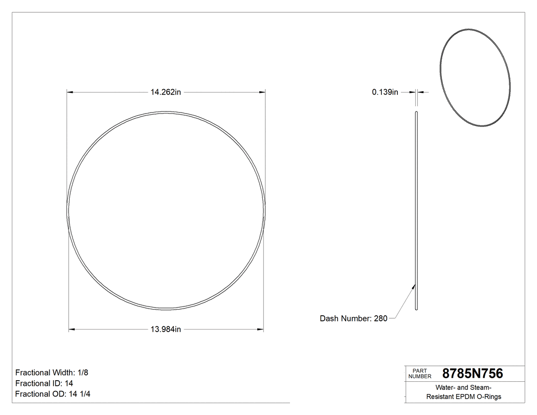 Technical drawing - 8785N756